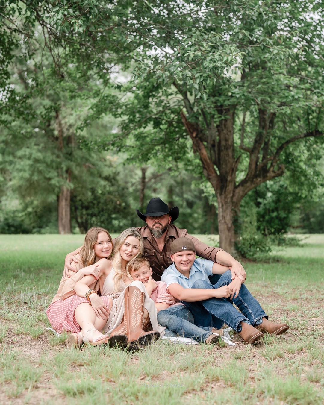 Craig Waller with his family
